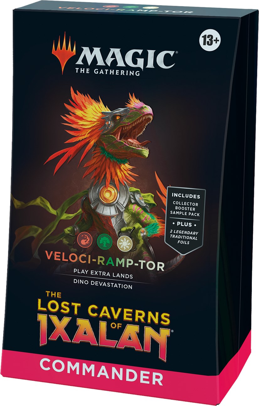 The Lost Caverns of Ixalan Commander Deck - Veloci-Ramp-Tor [LCC]