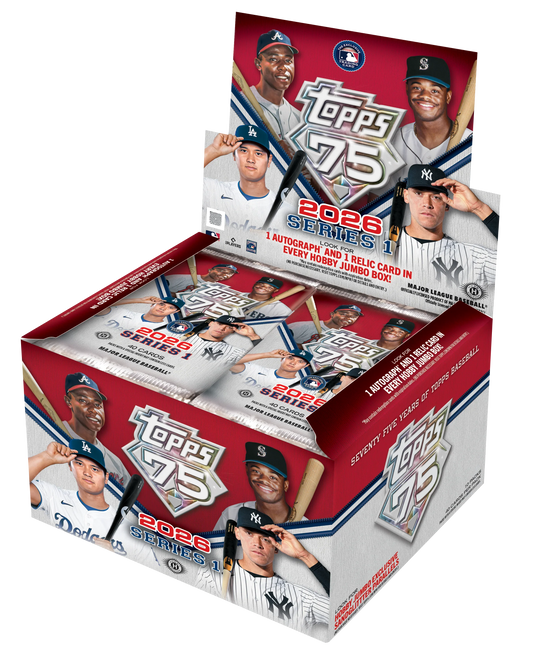 2026 Topps Series 1 Baseball - Hobby Jumbo Box