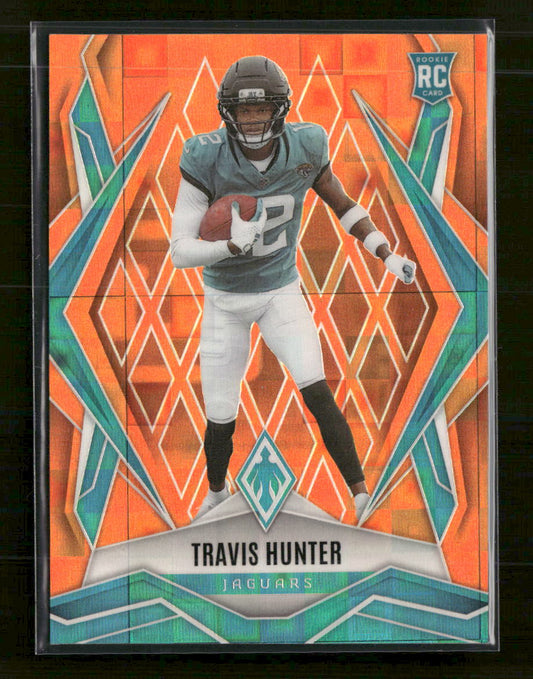 2025 Panini Phoenix Orange Pandora Prizm Travis Hunter Rookie #/189 #157 - Golden Apple Comics