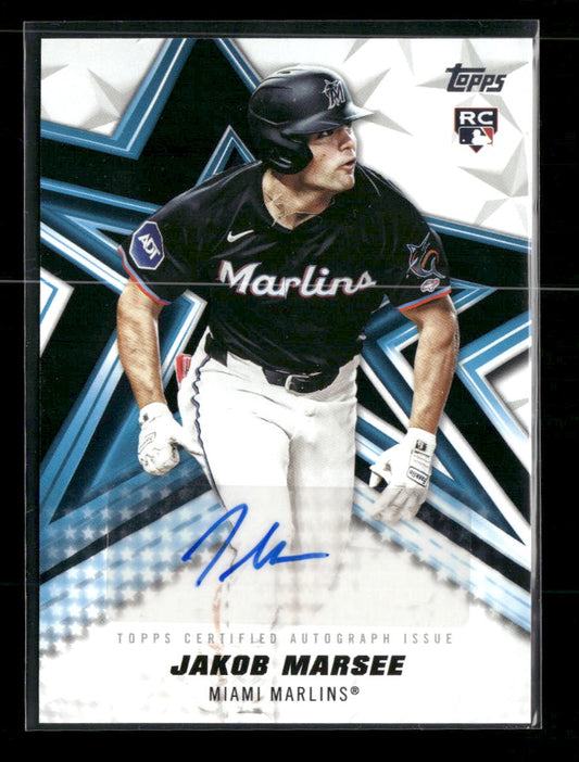 2026 Topps Baseball Stars Autographs (Series One) Jakob Marsee Auto #BSA-JMA - Golden Apple Comics