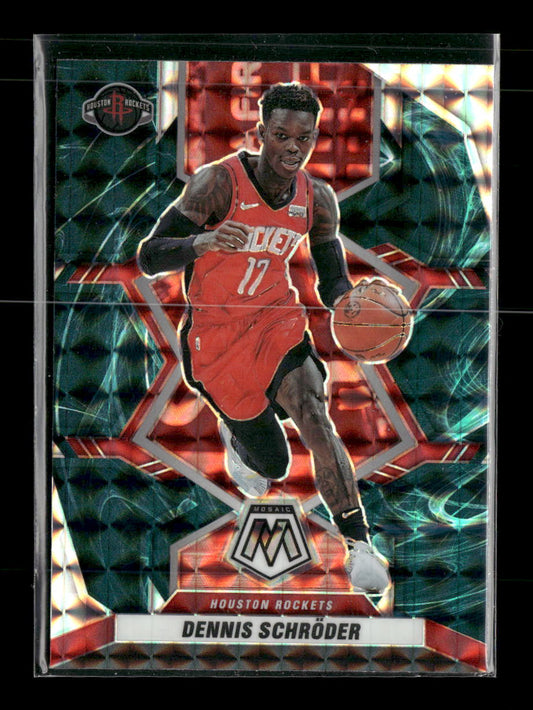 2021-22 Panini Mosaic Genesis Dennis Schroder #137 - Golden Apple Comics