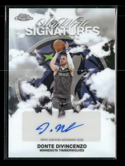 2025-26 Topps Chrome Sky Write Signatures Donte Divincenzo Auto #SWS-DD - Golden Apple Comics