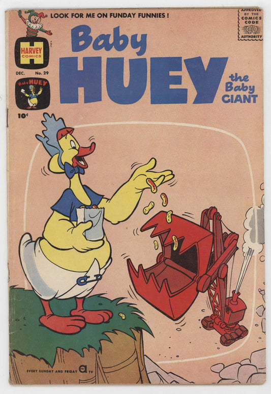 Baby Huey The Baby Giant 29 Harvey 1960 VG FN Marty Taras
