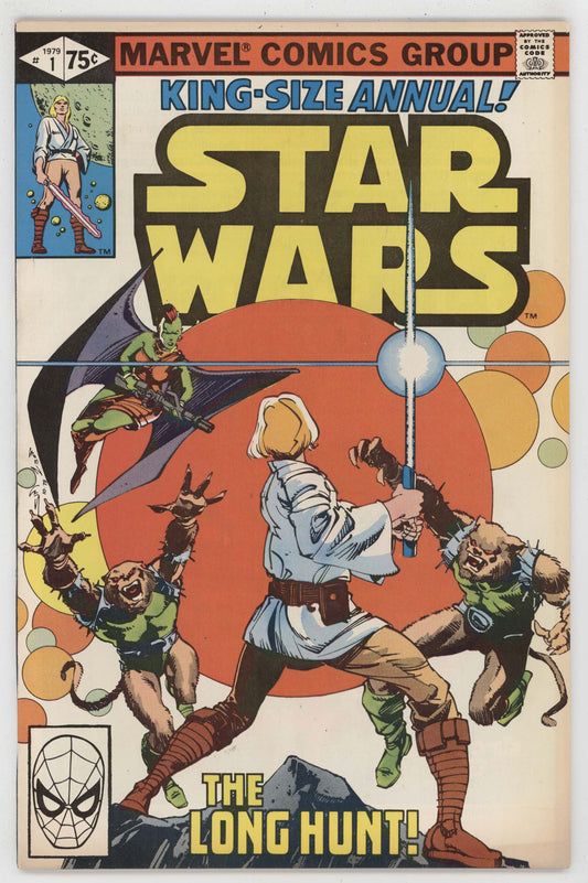 Star Wars Annual 1 Marvel 1979 VF Luke Skywalker Princes Leia Han Solo