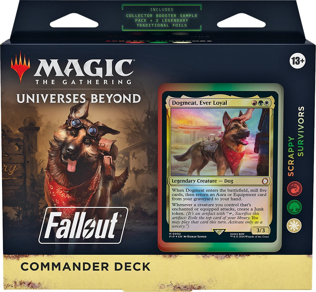 Universes Beyond: Fallout - Scrappy Survivors Commander Deck [PIP]