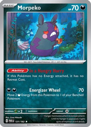 Morpeko 121/182 - SV04 Paradox Rift Holofoil