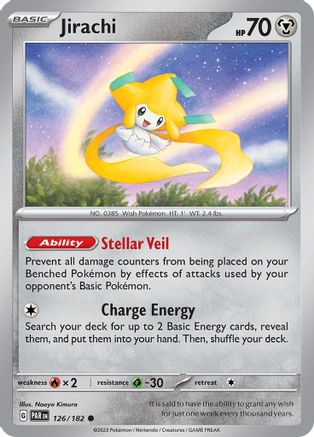 Jirachi 126/182 - SV04 Paradox Rift