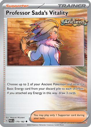 Professor Sada's Vitality 170/182 - SV04 Paradox Rift Reverse Holofoil