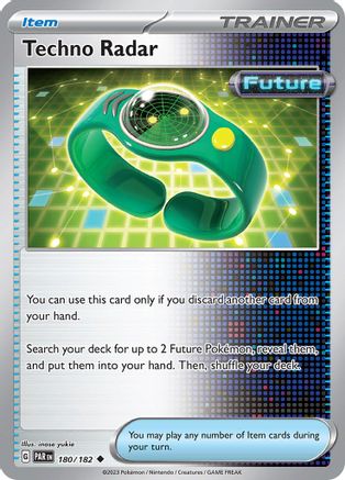 Techno Radar 180/182 - SV04 Paradox Rift - Golden Apple Comics
