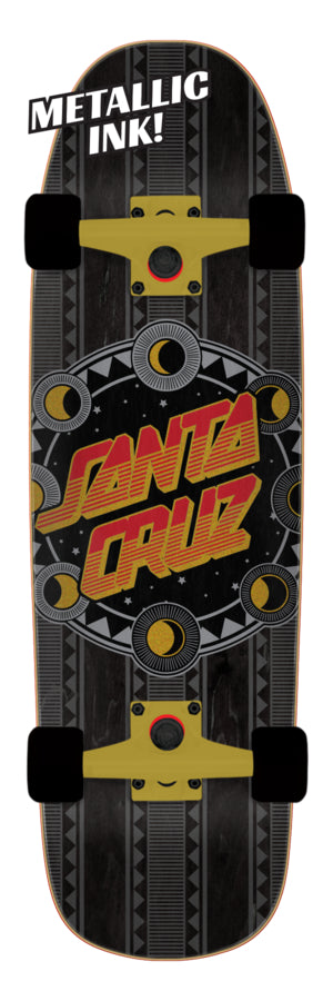 Santa Cruz Phase Dot Complete 80s Cruzer Skateboard 9.51 x 32.26