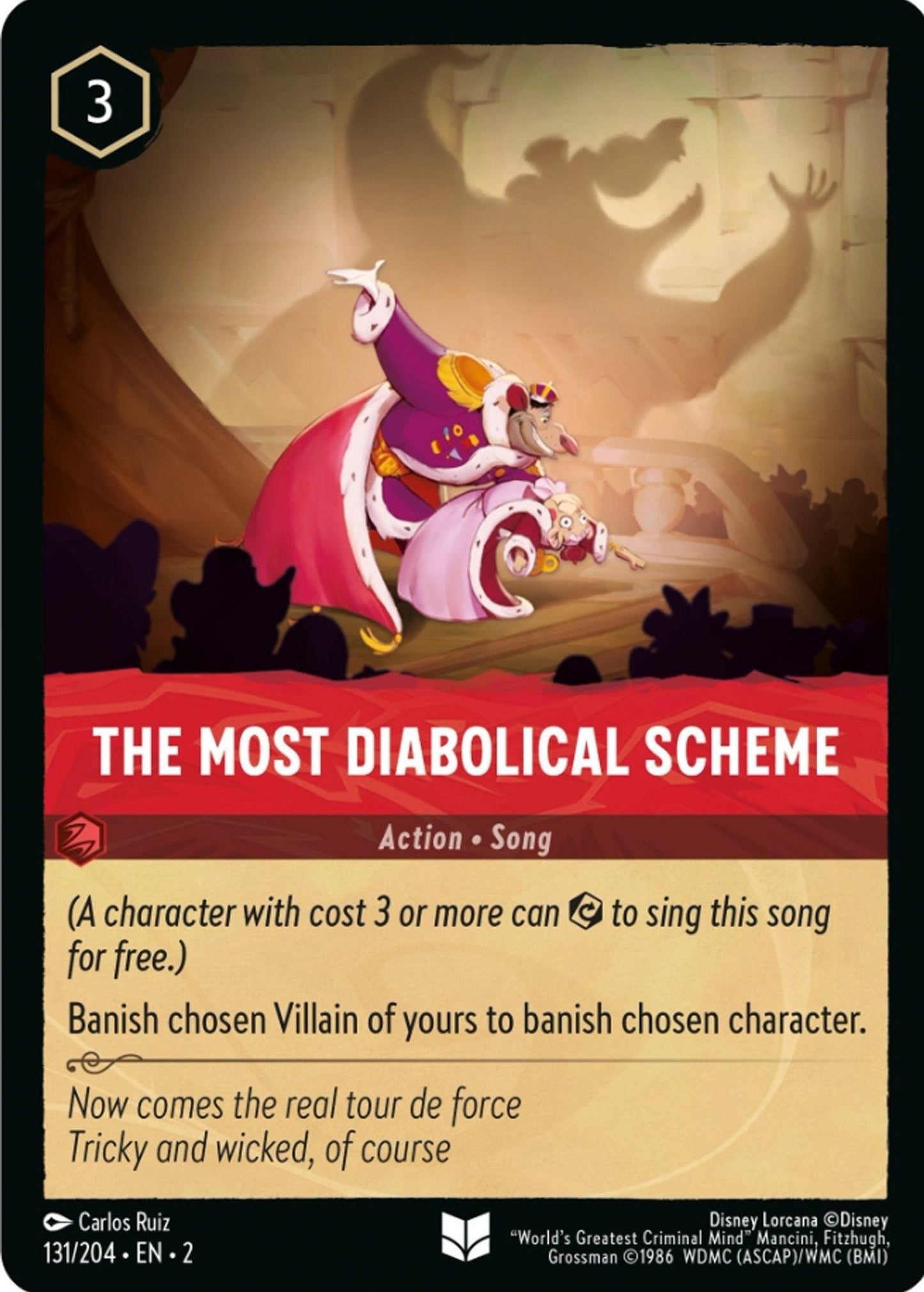 The Most Diabolical Scheme (131/204) - Rise of the Floodborn Cold Foil