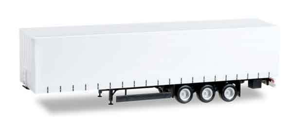 Herpa 076303 1/87 Scale Krone 3-Axle Curtainside Trailer