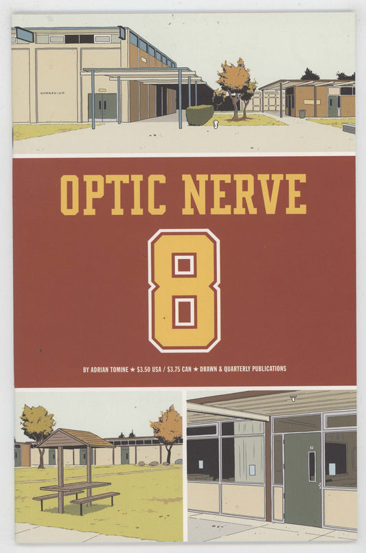 Optic Nerve 8 Drawn Quarterly 2000 NM 2nd Print Adrian Tomine