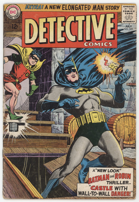 Batman Detective Comics 329 DC 1964 VG Carmine Infantino Robin Castle