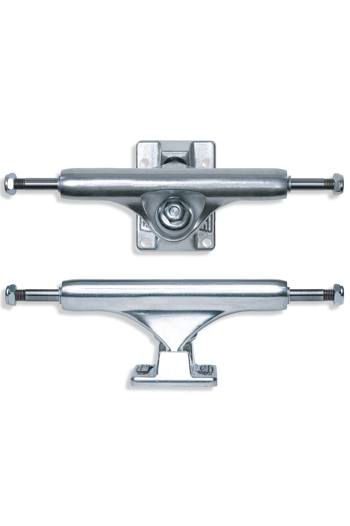 SLAPPY ST1 INVERTED POLISHED SKATEBOARD TRUCKS