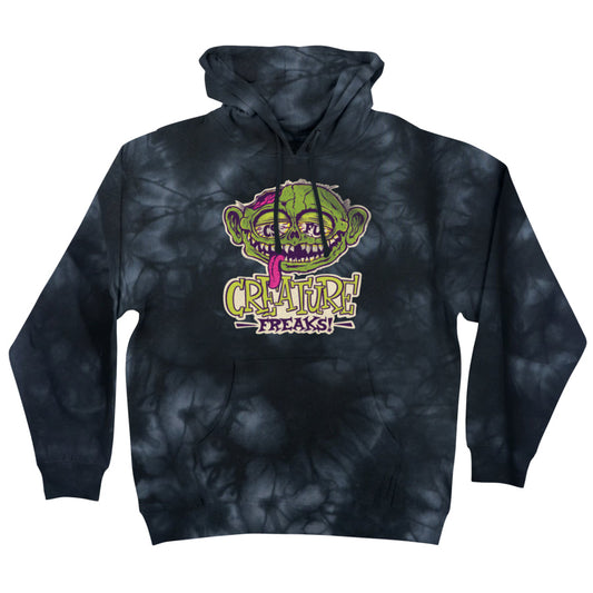 Creature Freaks Pullover Midweight Hooded Sweatshirt art by Burrito Breath