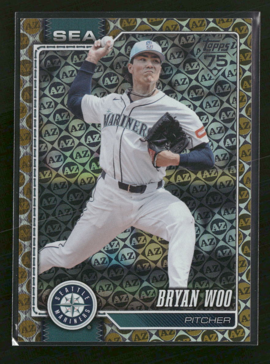 2026 Topps Spring Training Gold Bryan Woo #/50 #62 - Golden Apple Comics
