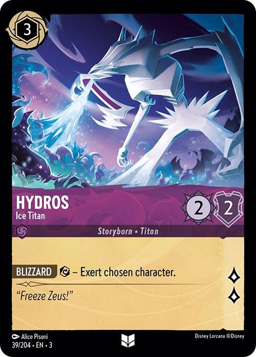 Hydros - Ice Titan (39/204) - Into the Inklands