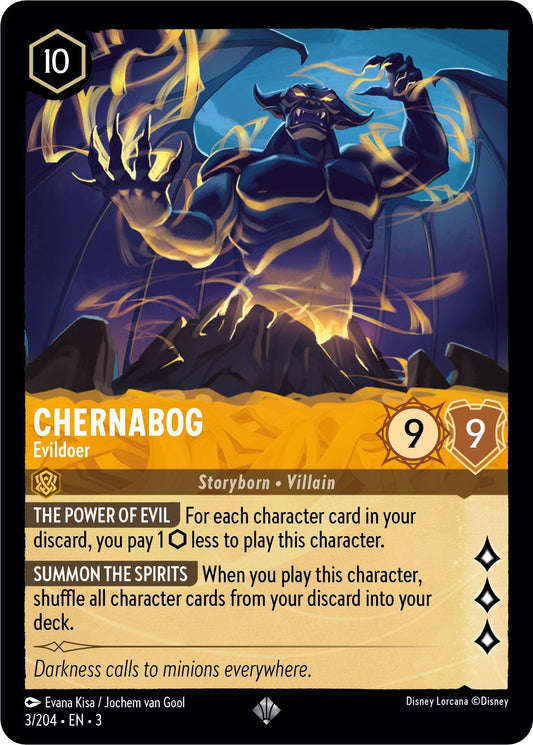 Chernabog - Evildoer (3/204) - Into the Inklands
