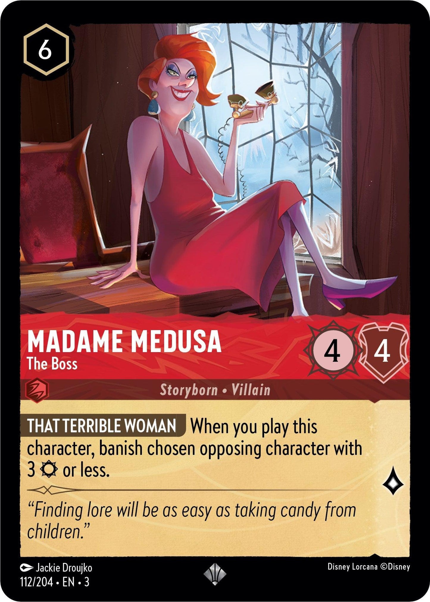Madame Medusa - The Boss (112/204) - Into the Inklands