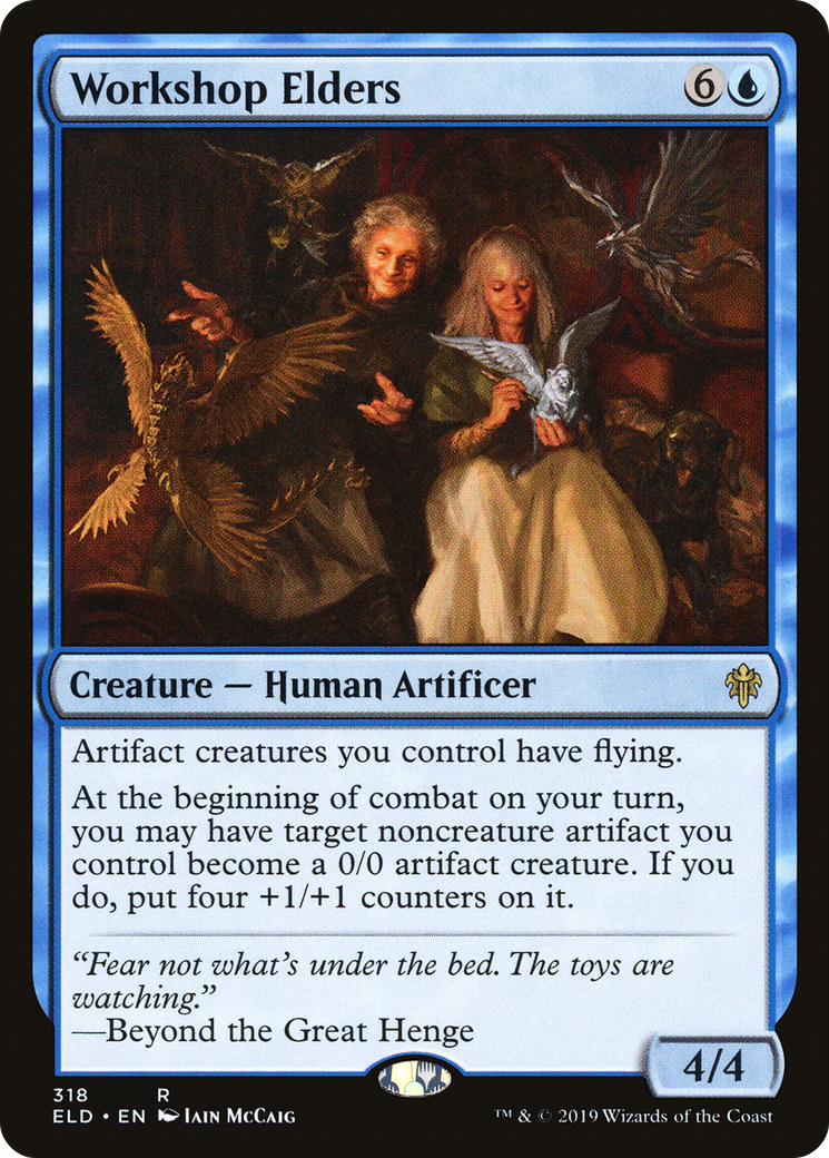 Workshop Elders (ELD-318) - Throne of Eldraine