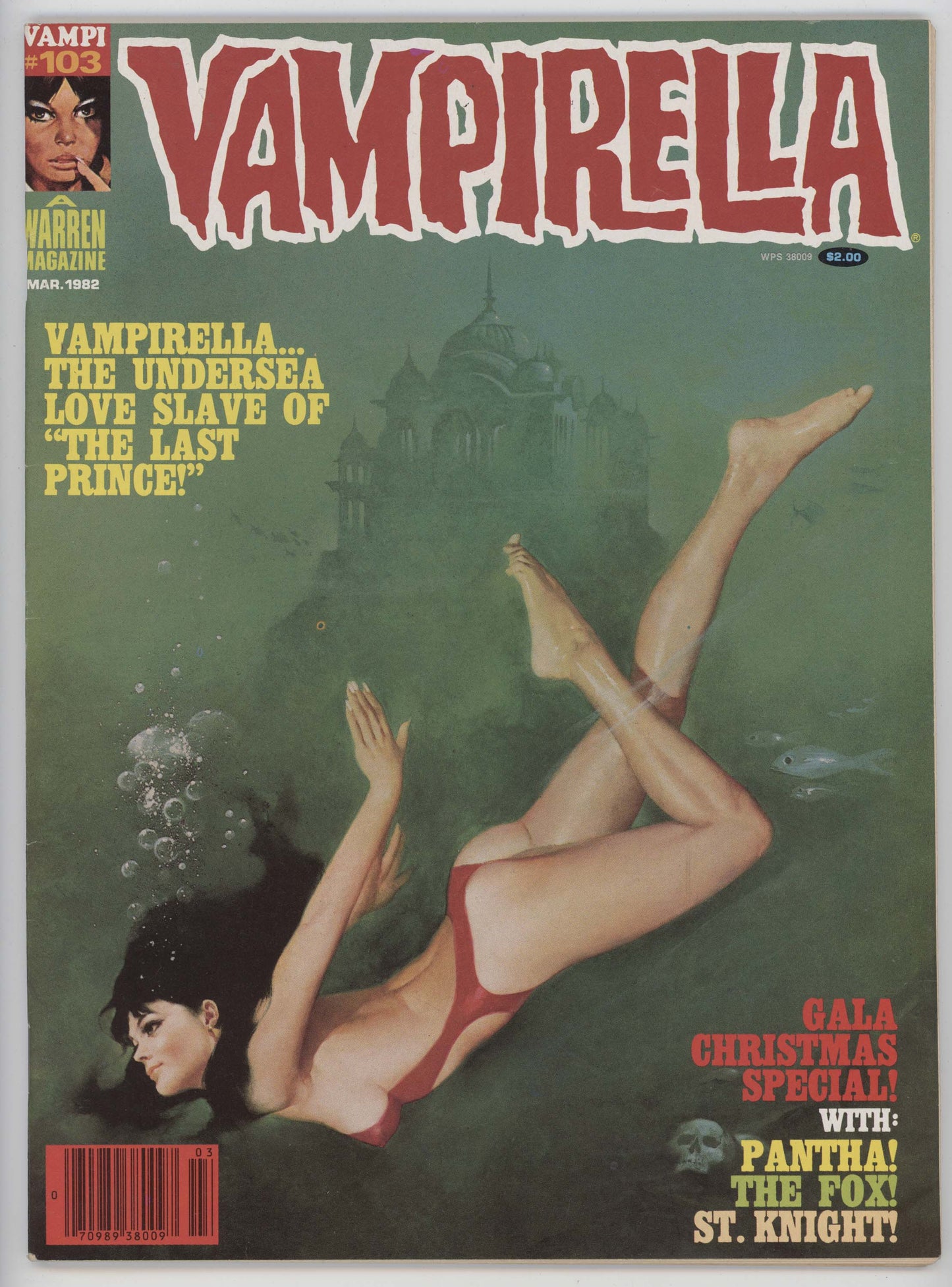 Vampirella 103 Warren 1982 VF Enrich Torres GGA Magazine