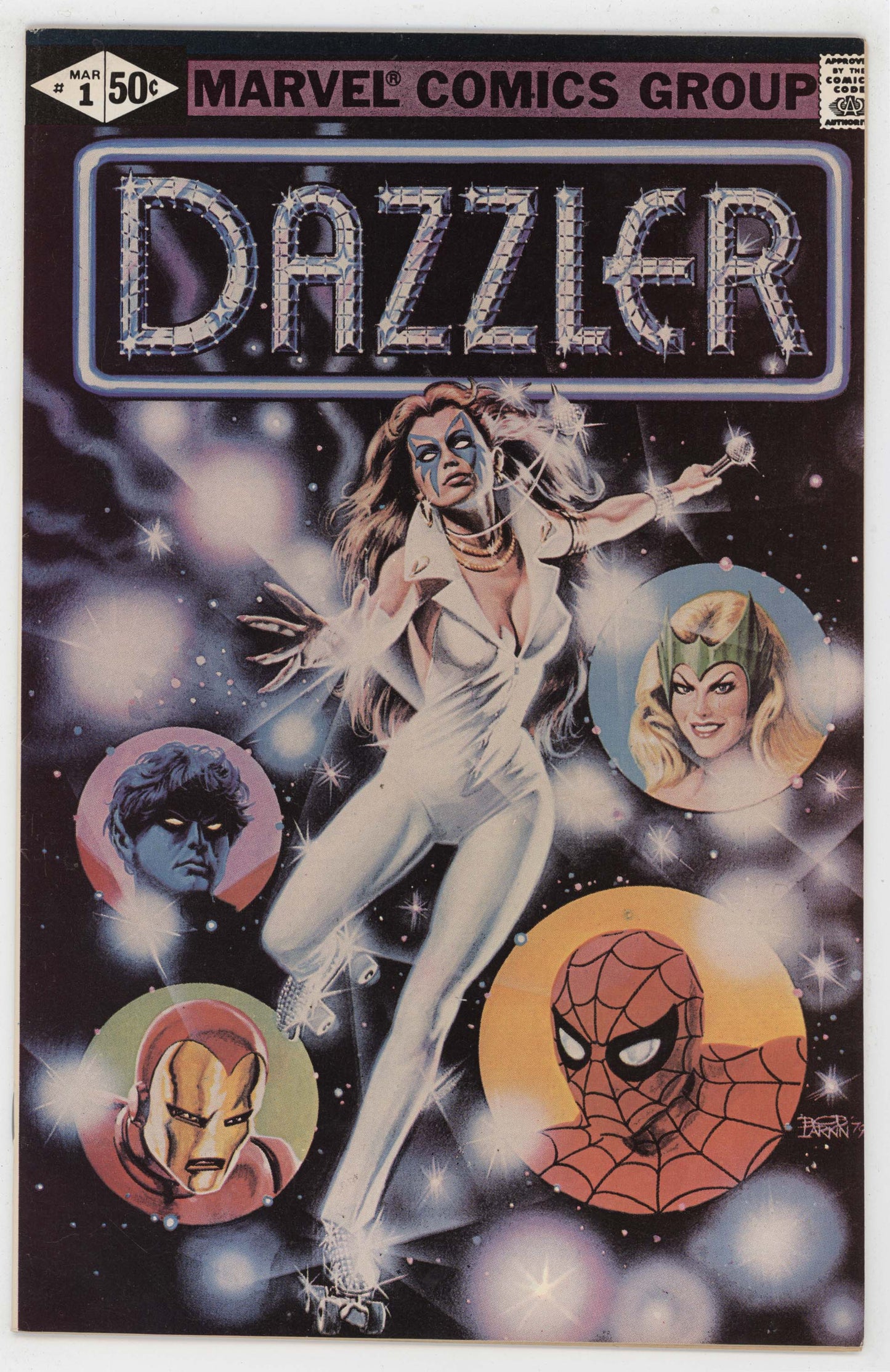 Dazzler 1 A Marvel 1981 NM Bob Larkin Tom DeFalco Spider-Man X-Men GGA