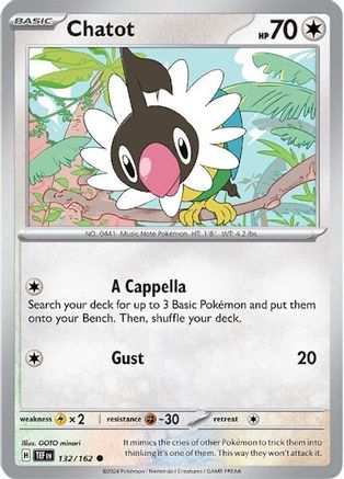 Chatot 132/162 - SV05 Temporal Forces