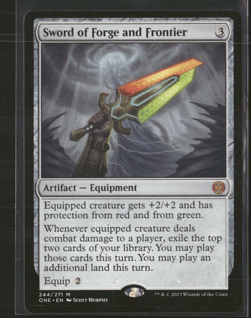 Phyrexia: All Will Be One Sword of Forge and Frontier #244 - Golden Apple Comics