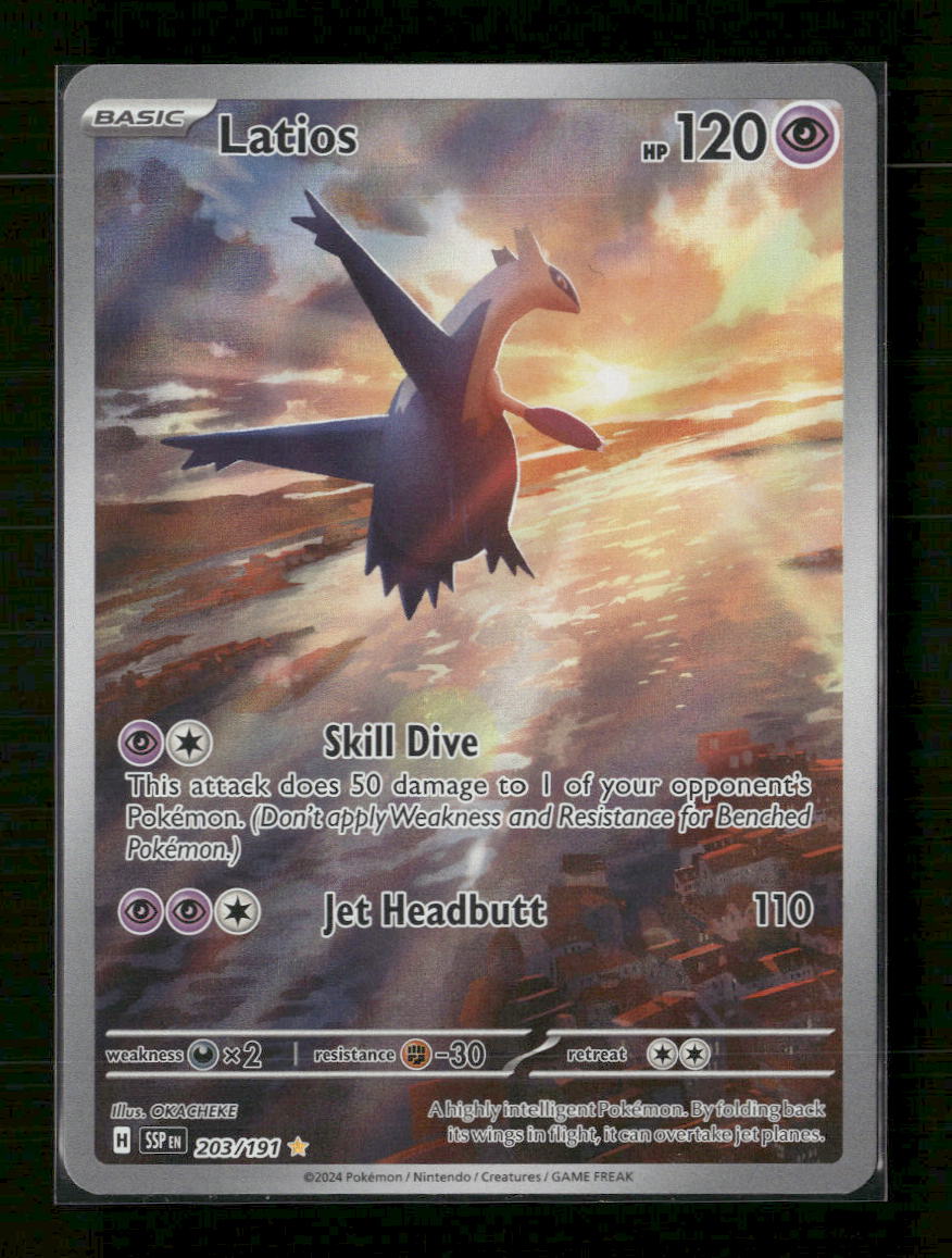 SV08: Surging Sparks Latios #203/191 - Golden Apple Comics