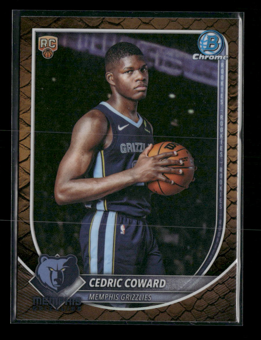 2025-26 Bowman Chrome Reptilian Refractor Cedric Coward #BCV-11 - Golden Apple Comics