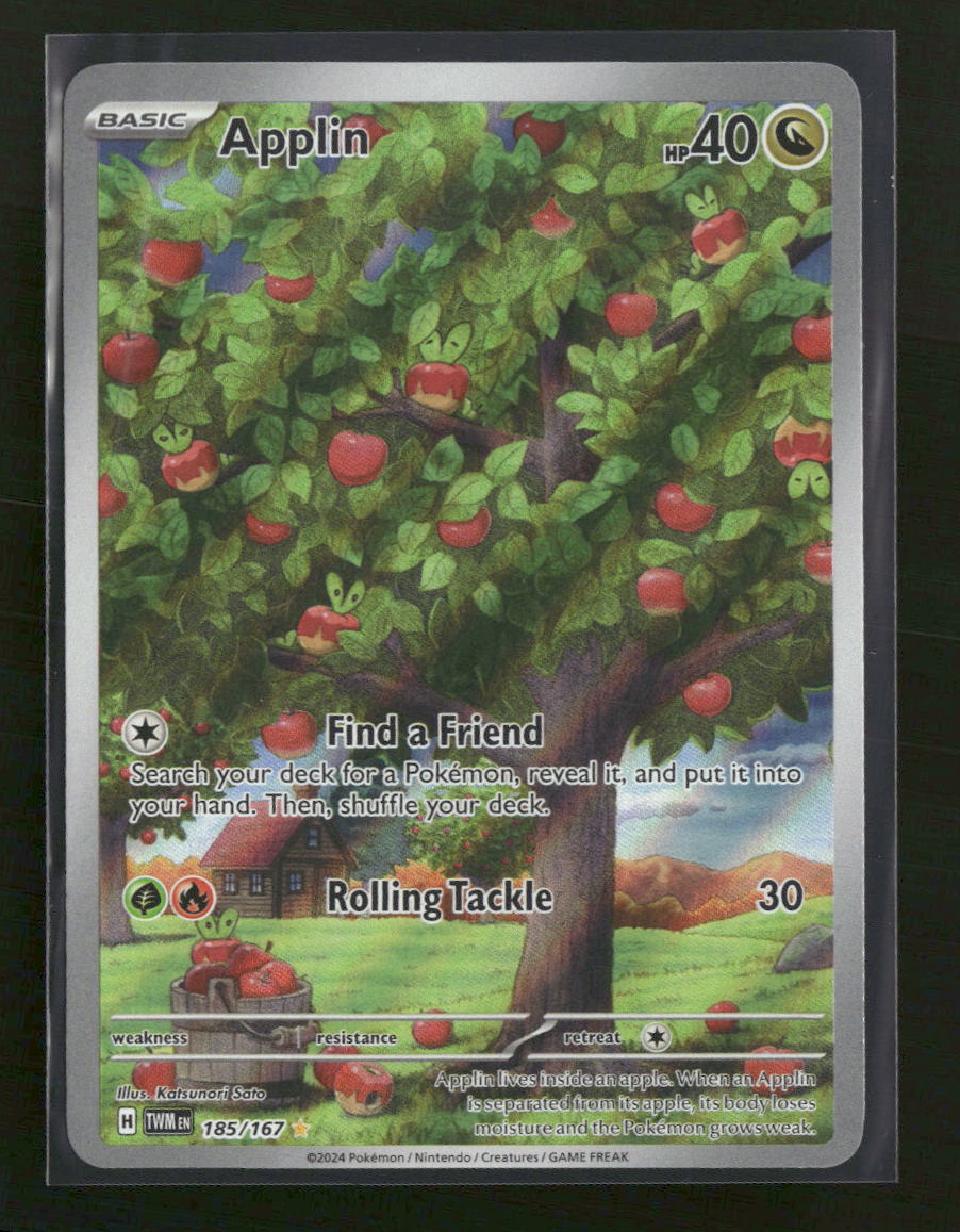 SV06: Twilight Masquerade Applin #185/167 - Golden Apple Comics