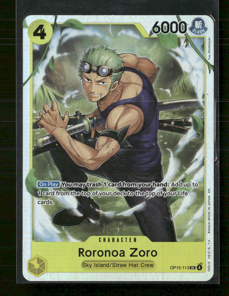 Adventure on Kami's Island Roronoa Zoro (OP15-113) #OP15-113 - Golden Apple Comics