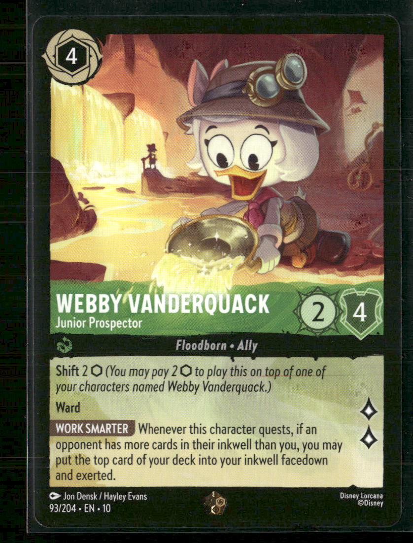 Whispers in the Well Webby Vanderquack #93/204 - Golden Apple Comics