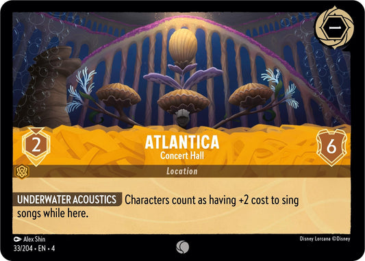 Atlantica - Concert Hall (33/204) - Ursulas Return Cold Foil