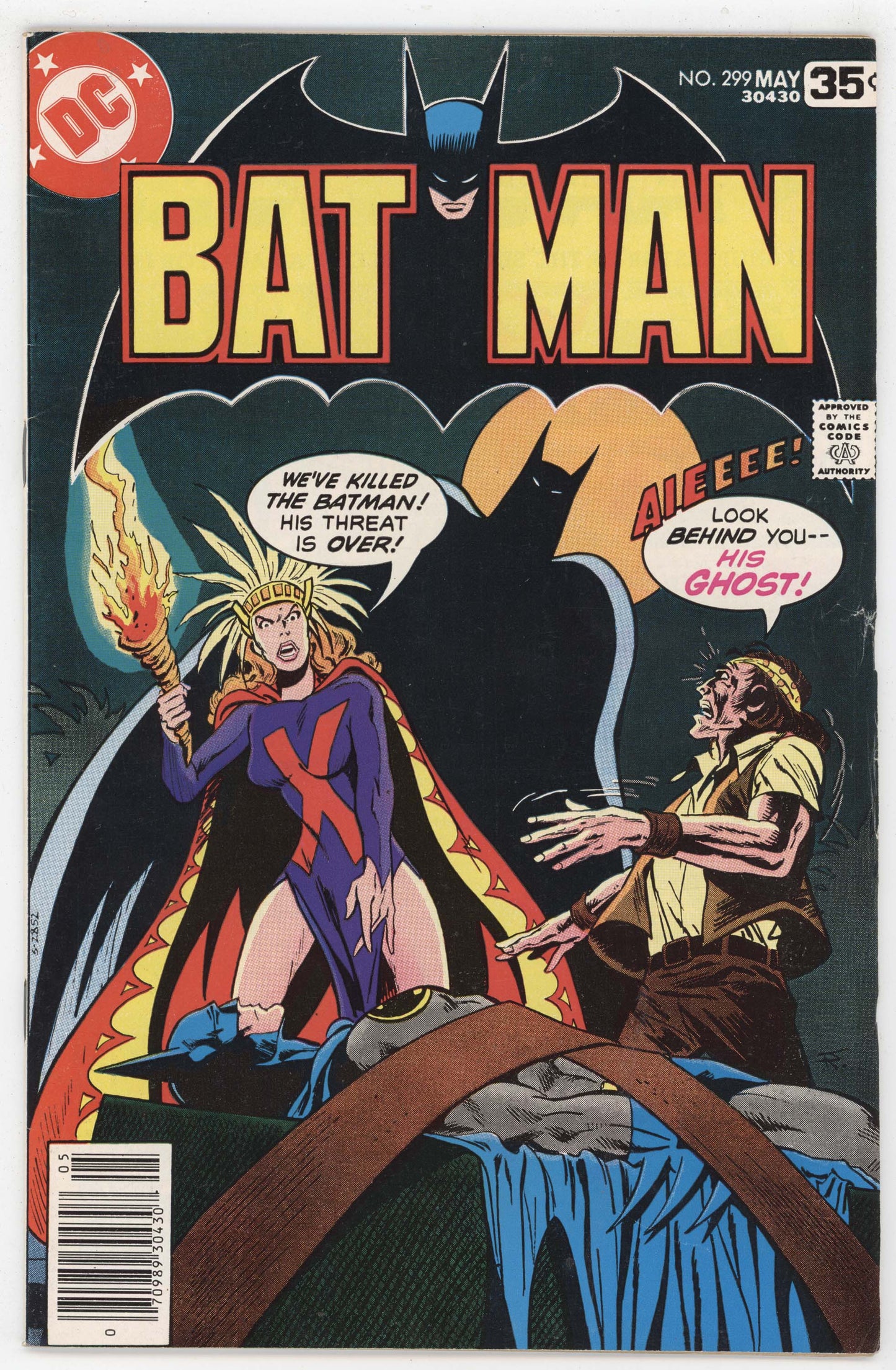 Batman 299 DC 1978 FN Jim Aparo Bondage