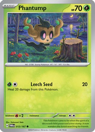 Phantump 012/167 - SV06 Twilight Masquerade