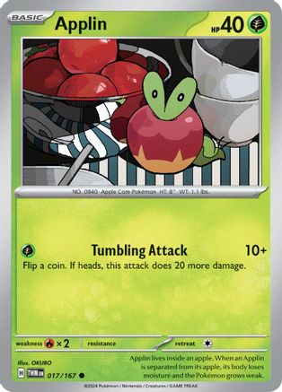 Applin 017/167 - SV06 Twilight Masquerade