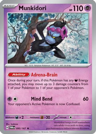 Munkidori 095/167 - SV06 Twilight Masquerade Holofoil