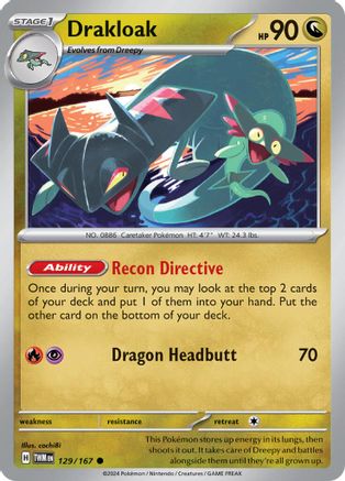 Drakloak 129/167 - SV06 Twilight Masquerade