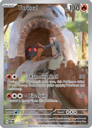 Torkoal 172/167 - SV06 Twilight Masquerade Holofoil