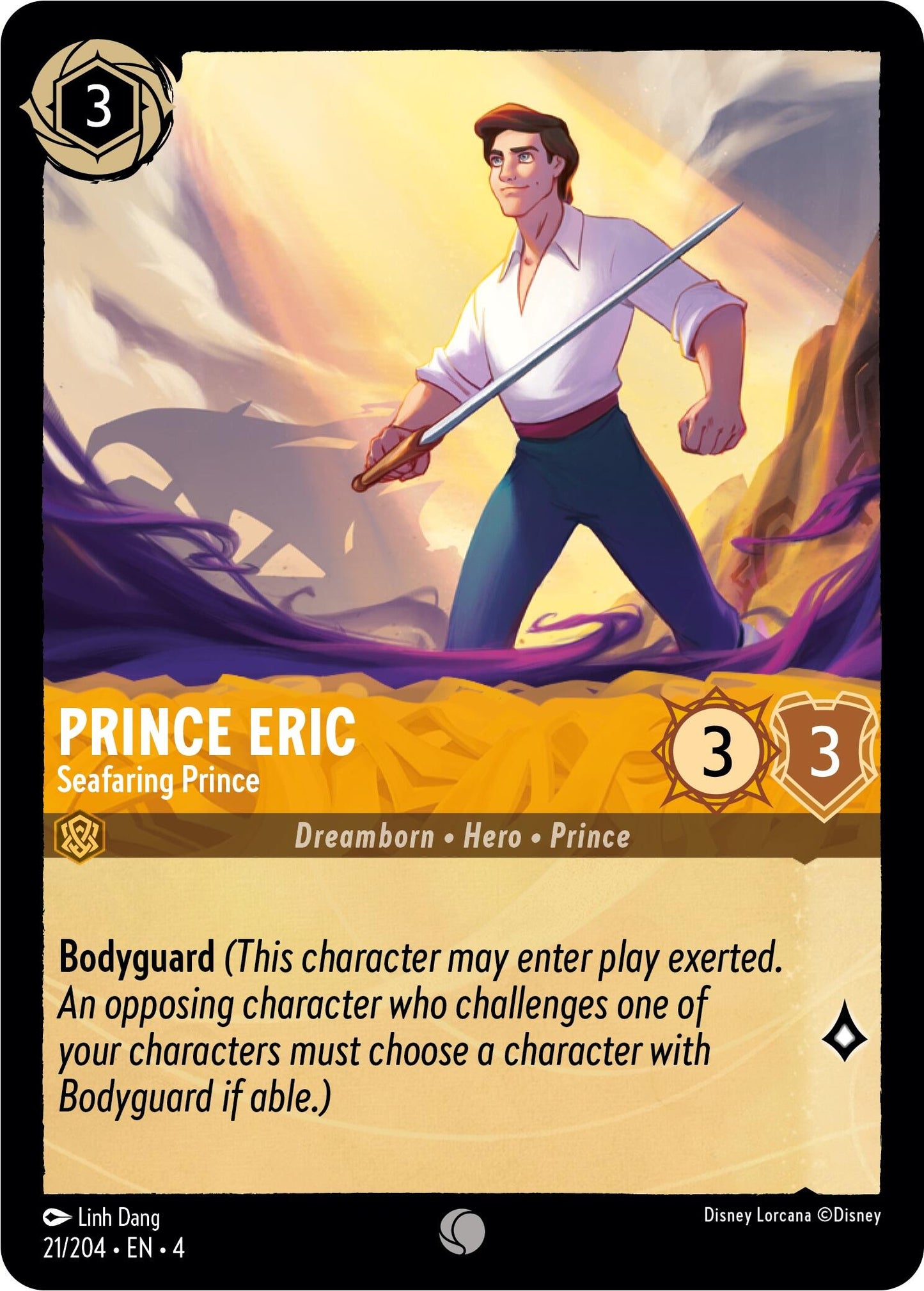 Prince Eric - Seafaring Prince (21/204) - Ursulas Return