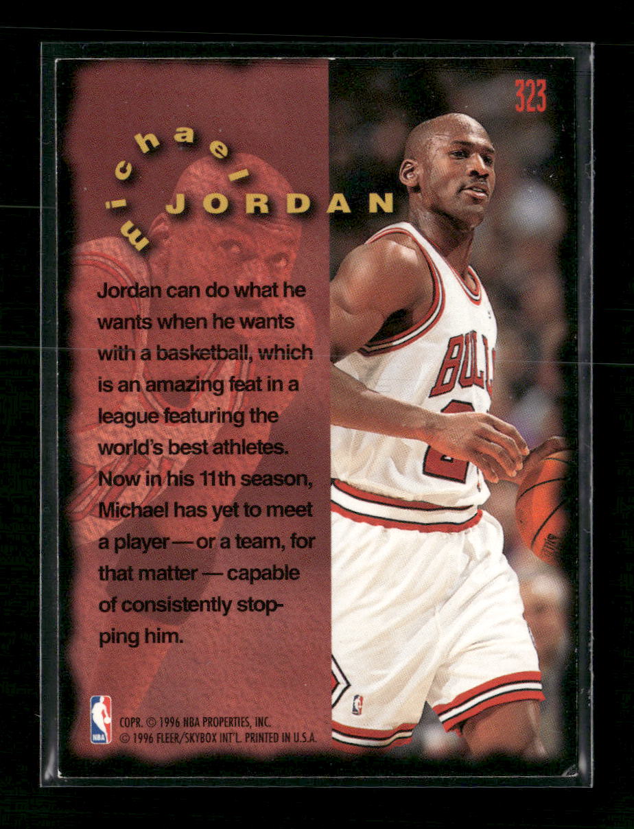 1995-96 Fleer Michael Jordan #323 - Golden Apple Comics
