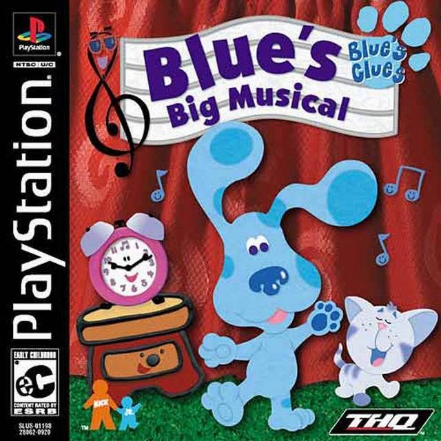 Blue's Clues Blue's Big Musical (Playstation)