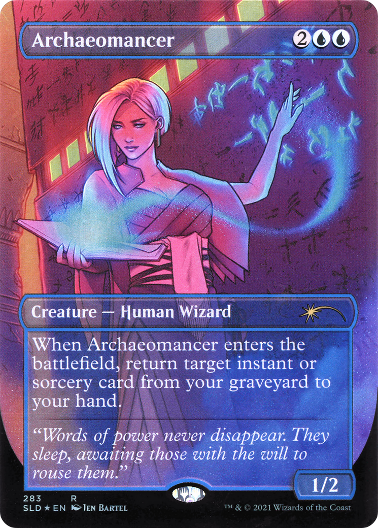 Archaeomancer (SLD-283) - Secret Lair Drop (Borderless)