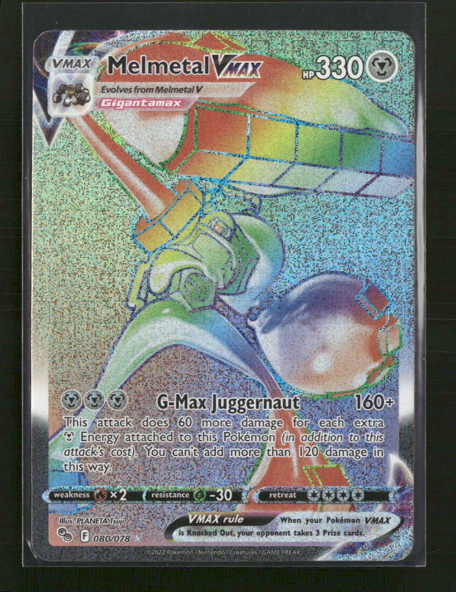 Pokemon GO Melmetal VMAX (Secret) #080/078 - Golden Apple Comics