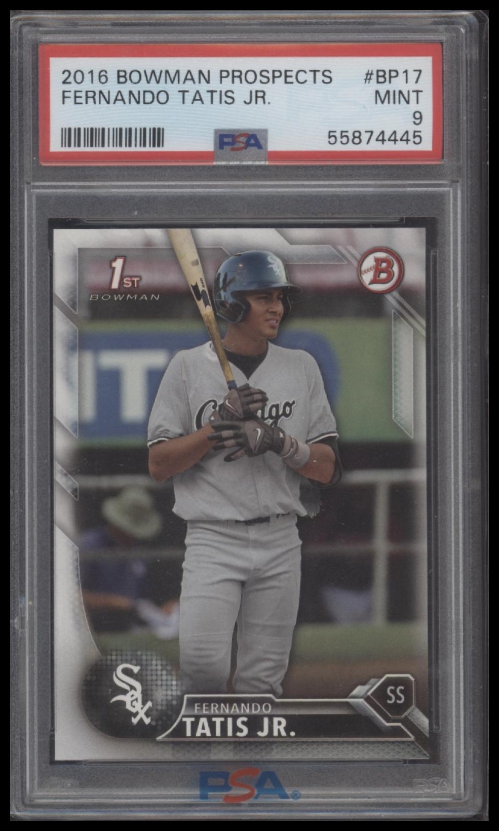 2016 Bowman Prospects Fernando Tatis Jr. 9 PSA #BP17 - Golden Apple Comics