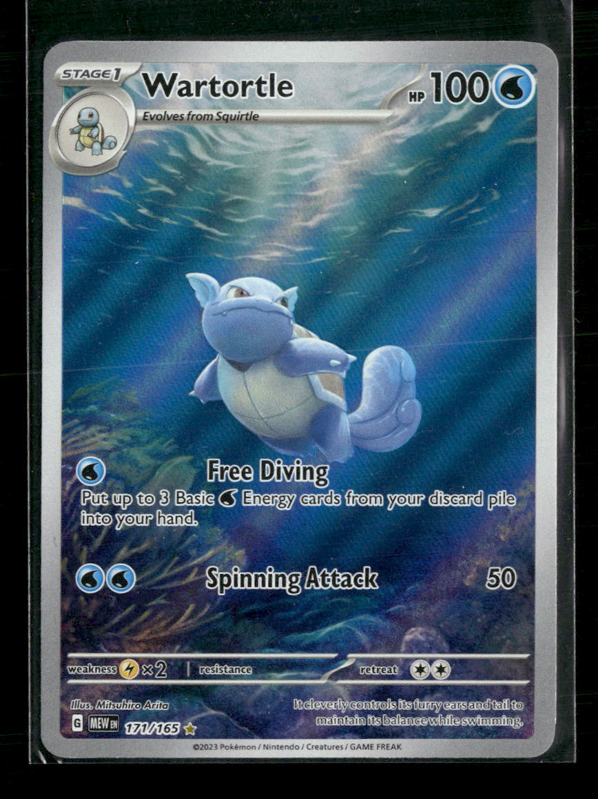 SV: Scarlet & Violet 151 Wartortle #171/165 - Golden Apple Comics