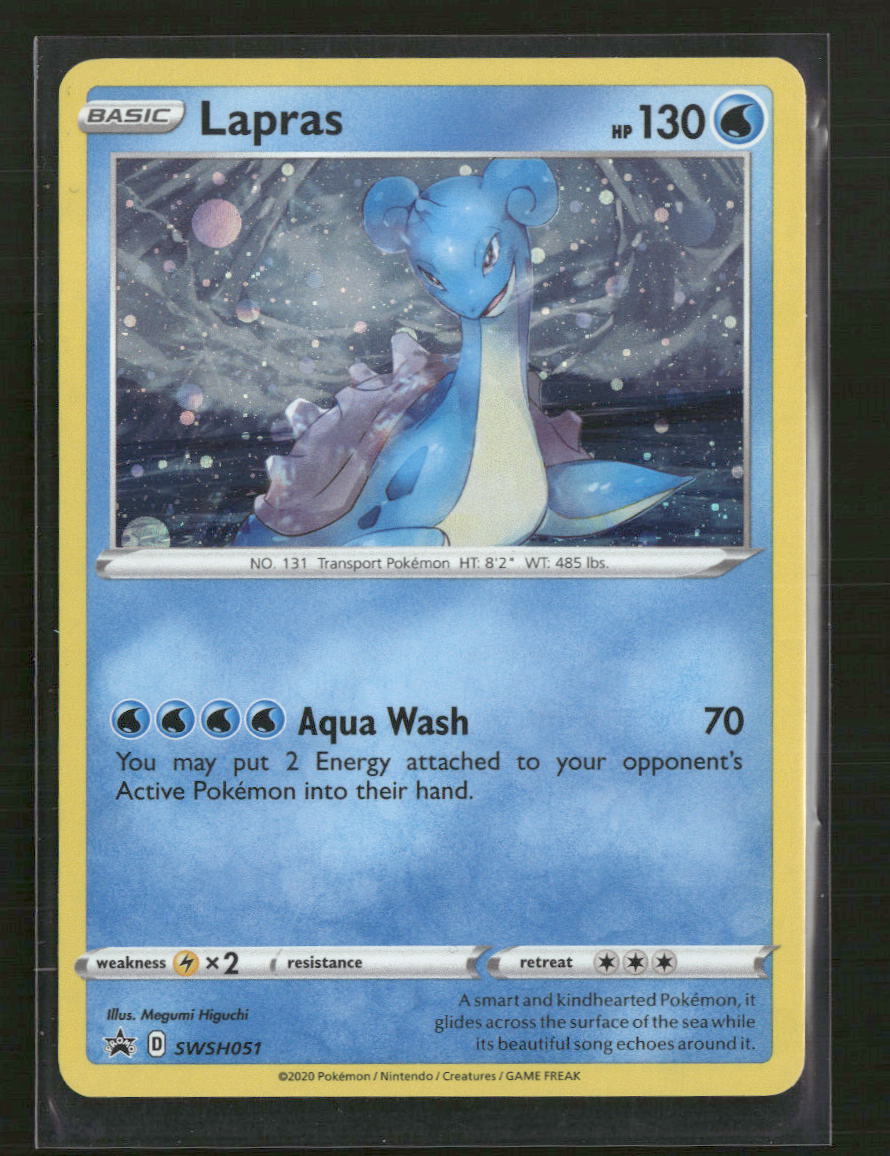 SWSH: Sword & Shield Promo Cards Lapras #SWSH051 - Golden Apple Comics