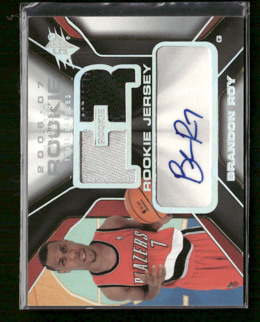 2006-07 SPx Rookie Jersey Autographs /299 Brandon Roy Auto #126 - Golden Apple Comics